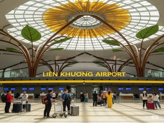 Taxi từ sân bay Liên Khương về Đà Lạt: Đây là tuyến đường phổ biến nhất, chúng tôi luôn có xe chờ sẵn tại sân bay để phục vụ quý khách.